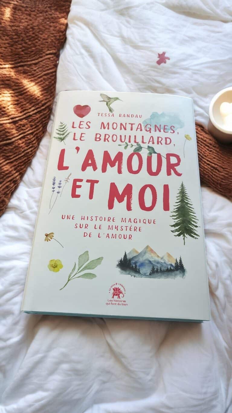 Couverture du roman les montagnes, le brouillard, l'amour et moi